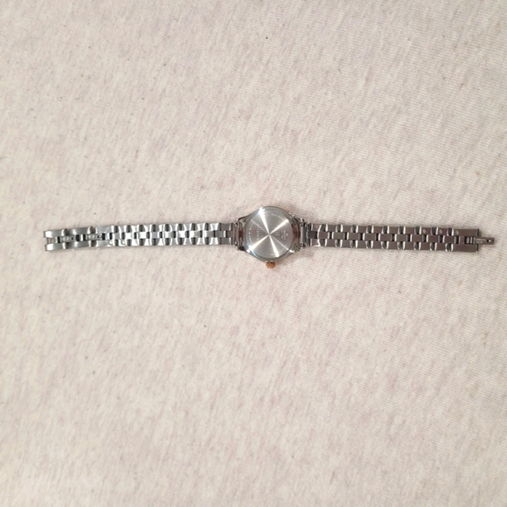 NWT Caravelle Women's Two Tone Quartz Watch Designed By Bulova - Picture 6 of 14
